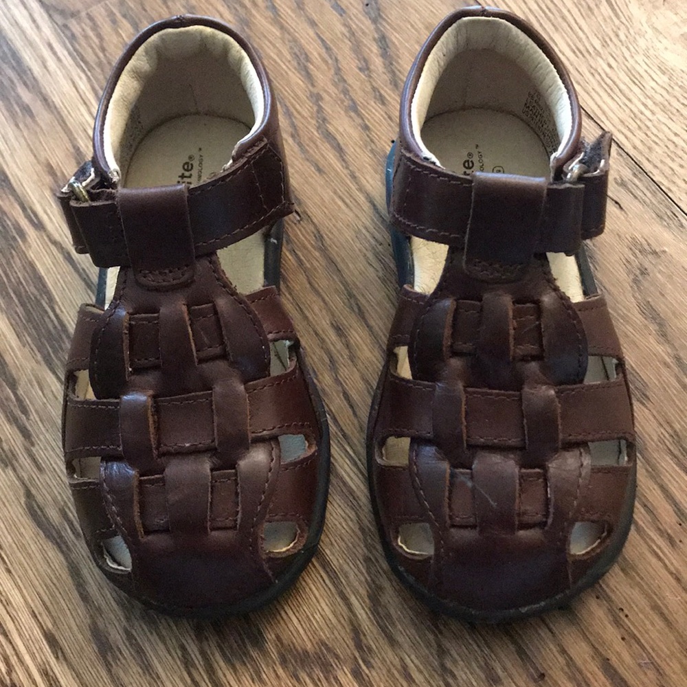 Stride Rite Boys Leather Sandal